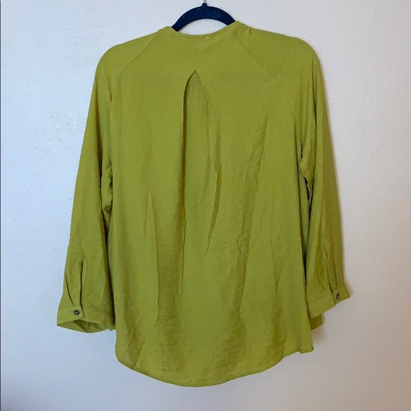 Mustard Colored Blouse - Picture 2 of 4
